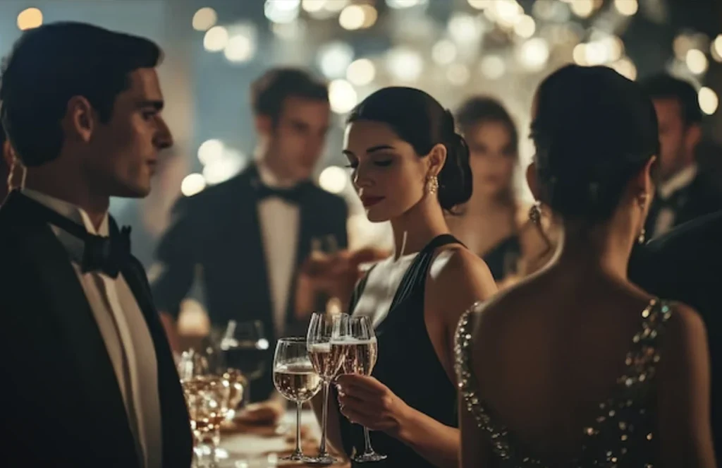 La ventaja de asistir con el caballero perfecto a un evento